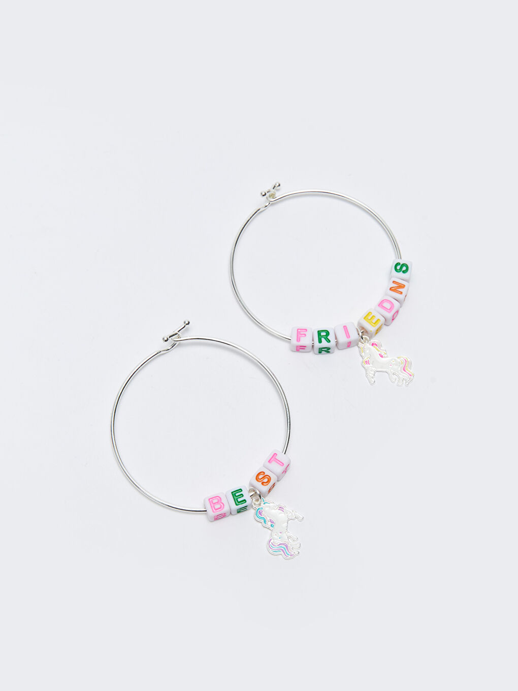 Karışık Boncuklu Kız Çocuk BFF Bileklik 2'li-1