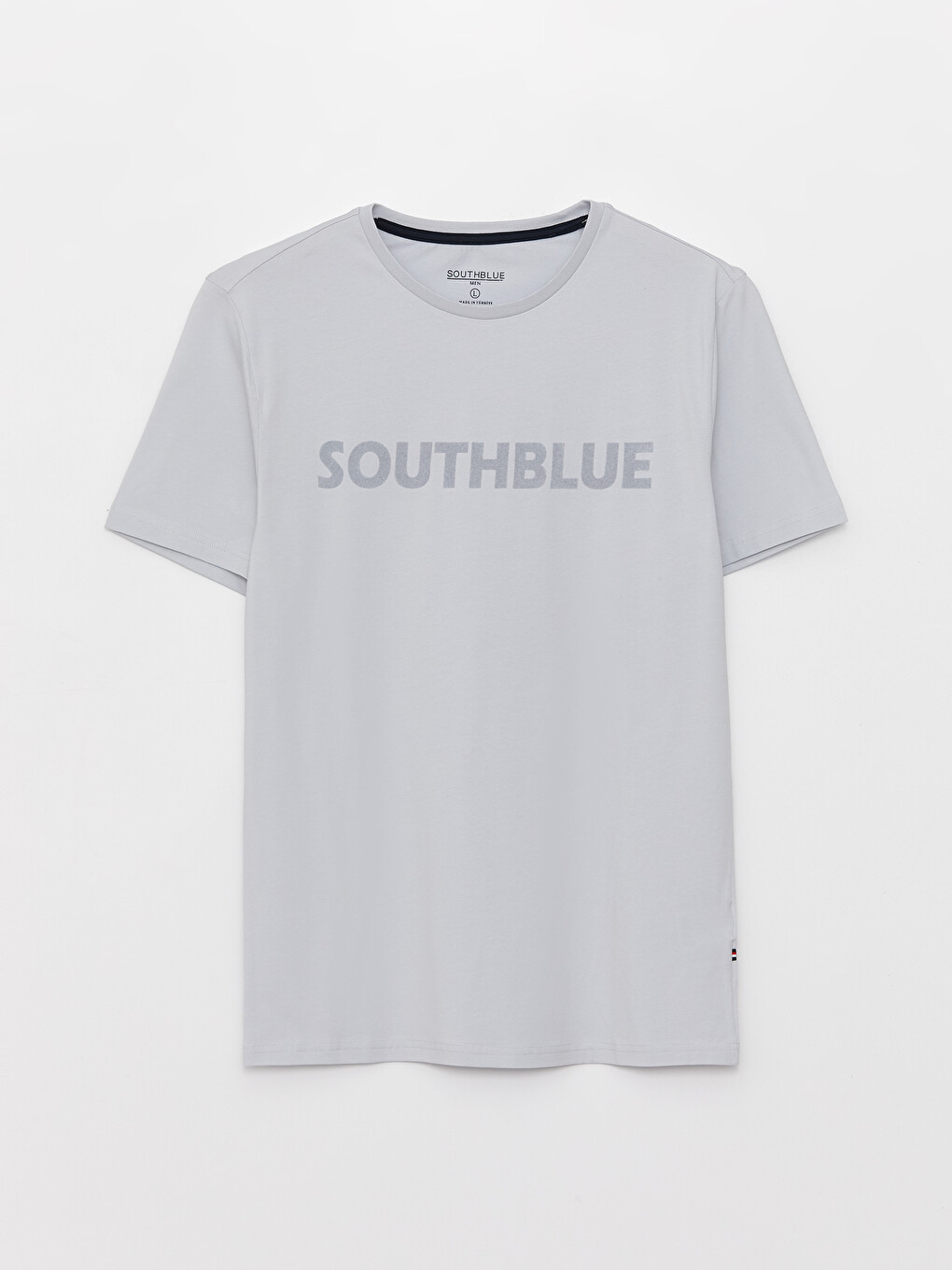 T-shirt Pour Hommes En Coton Peigné Imprimé À Manches Courtes Et Col Rond-5