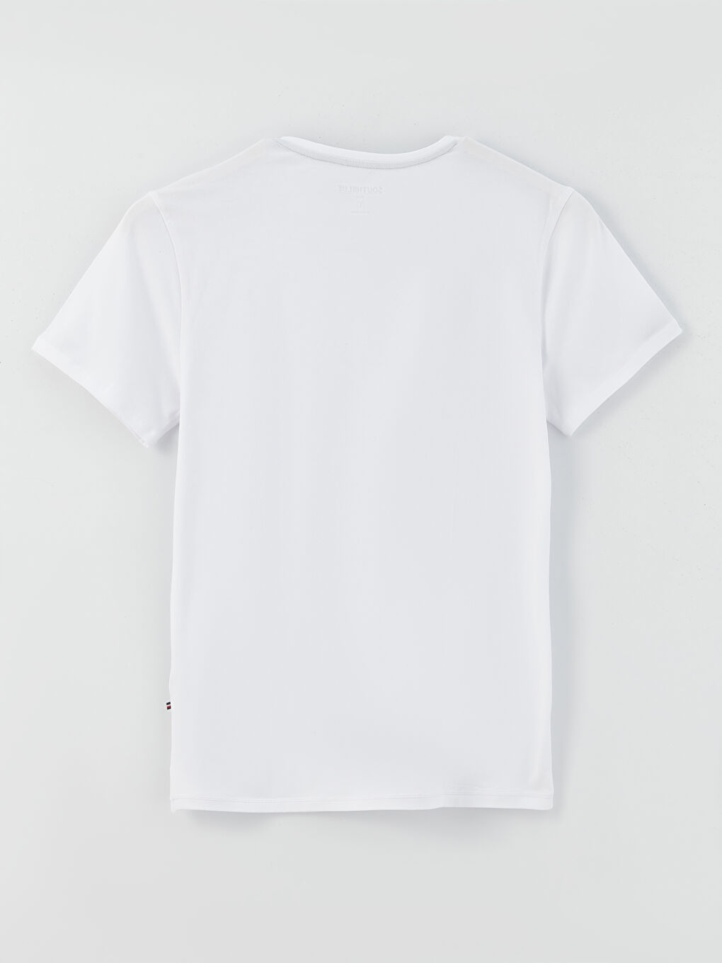 SOUTHBLUE Crew Neck Short Sleeve Printed Combed Cotton Men's T-shirt -S34314Z8-Q6K