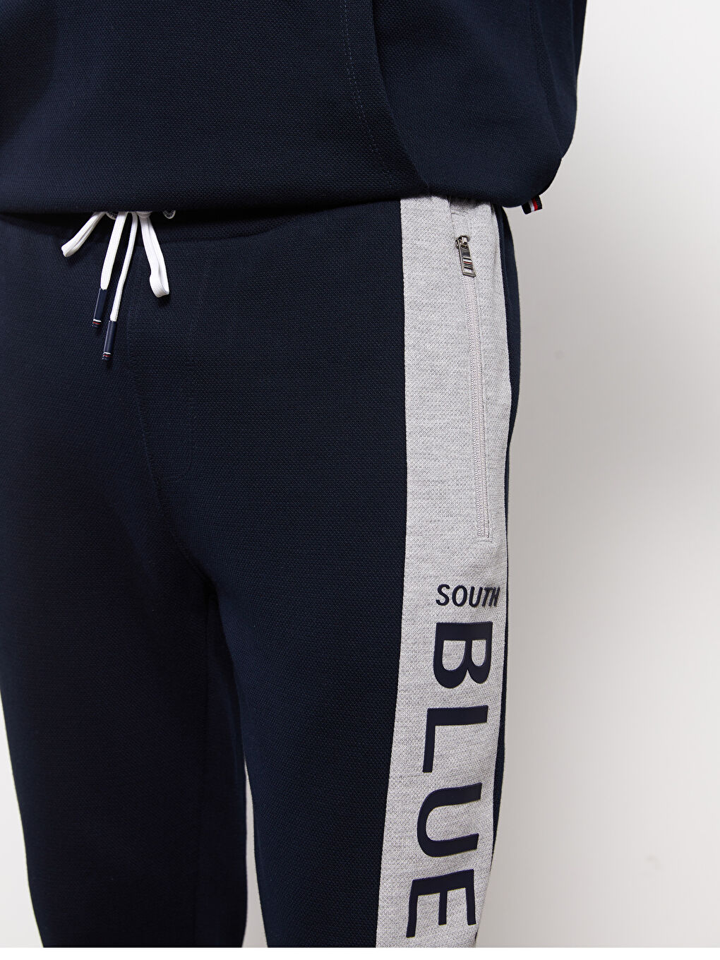 Lacivert Standart Kalıp Erkek Jogger Eşofman Altı-8