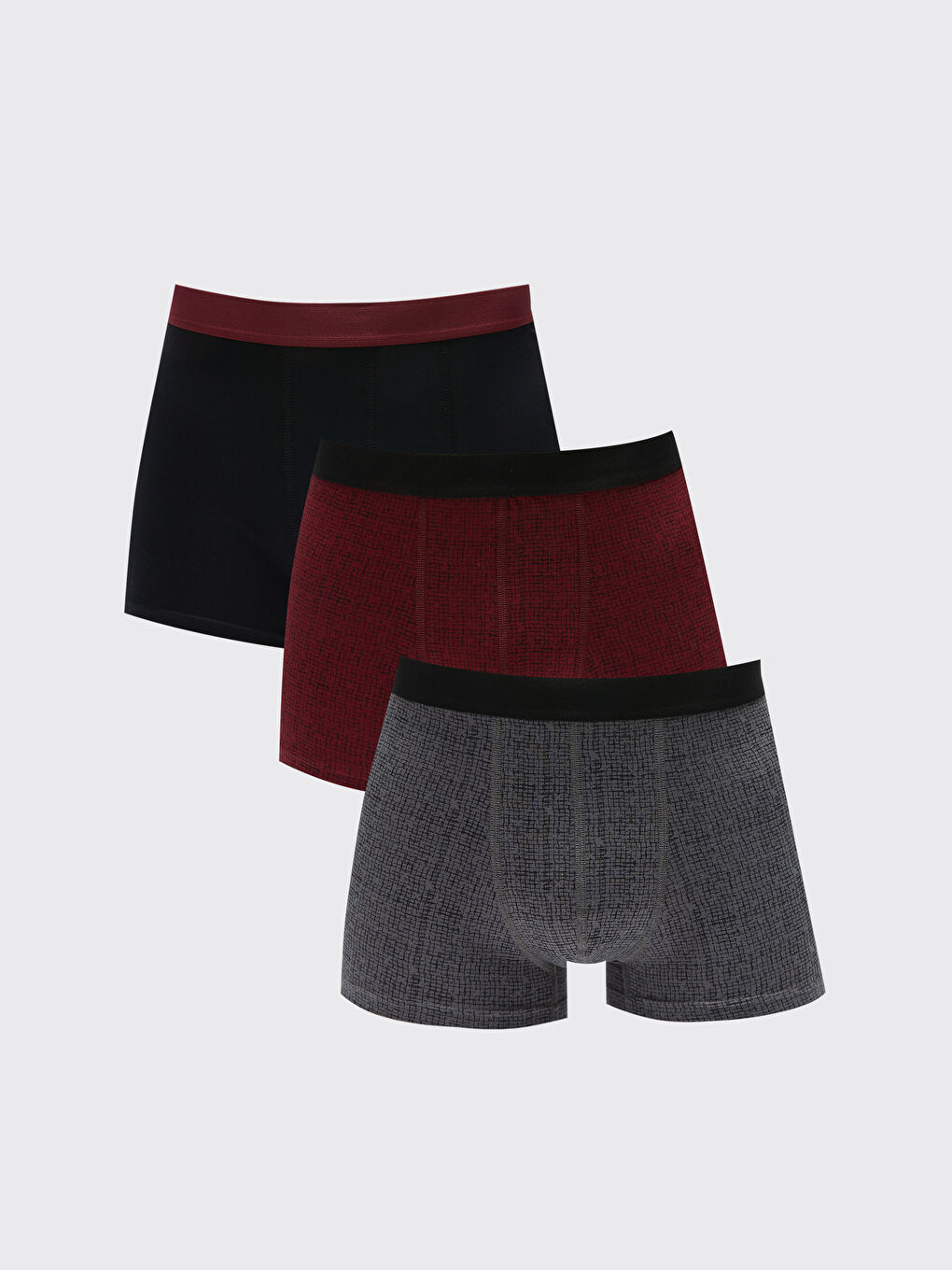 Standard Fit Cotton Stretch Men's Boxer 3-pack