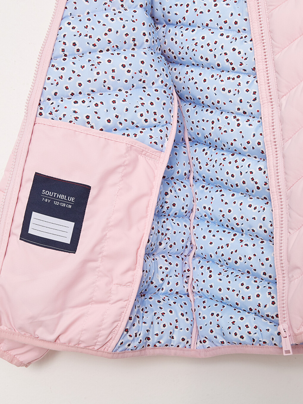 Hooded Basic Girl Puffer-3