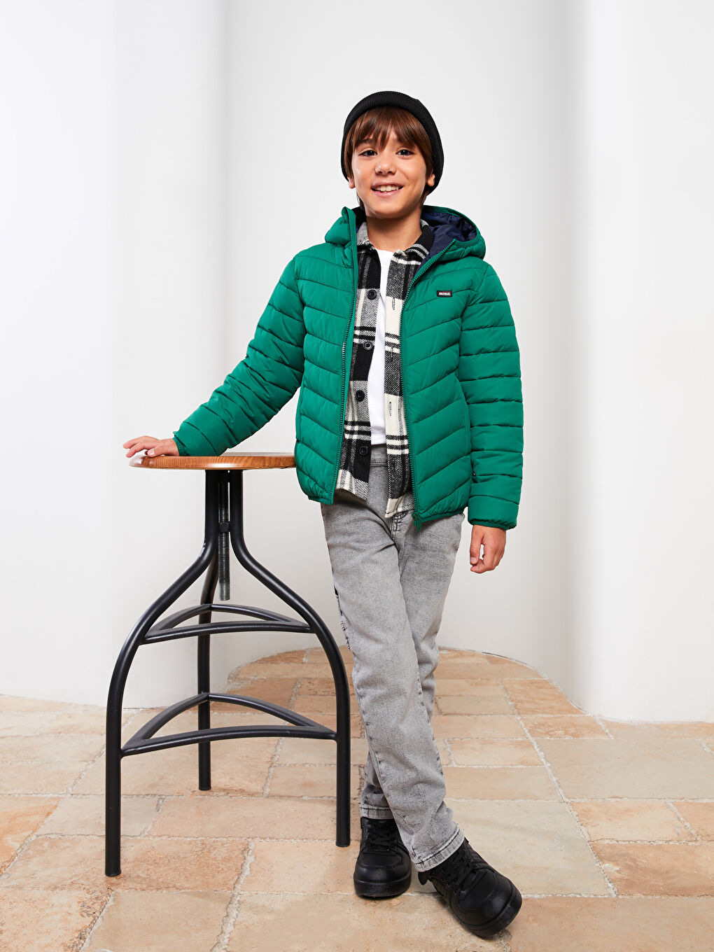 SOUTHBLUE Hooded Basic Boy Puffer -S34345Z4-HQH