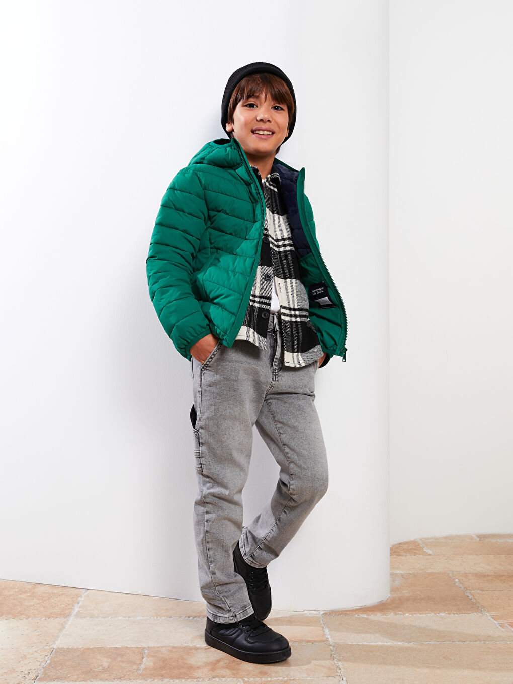 SOUTHBLUE Hooded Basic Boy Puffer -S34345Z4-HQH