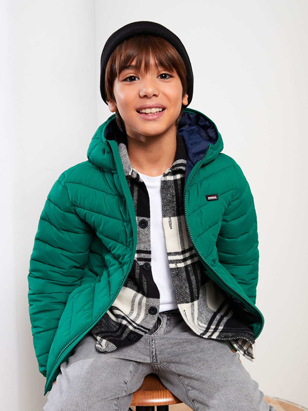 SOUTHBLUE Hooded Basic Boy Puffer -S34345Z4-HQH