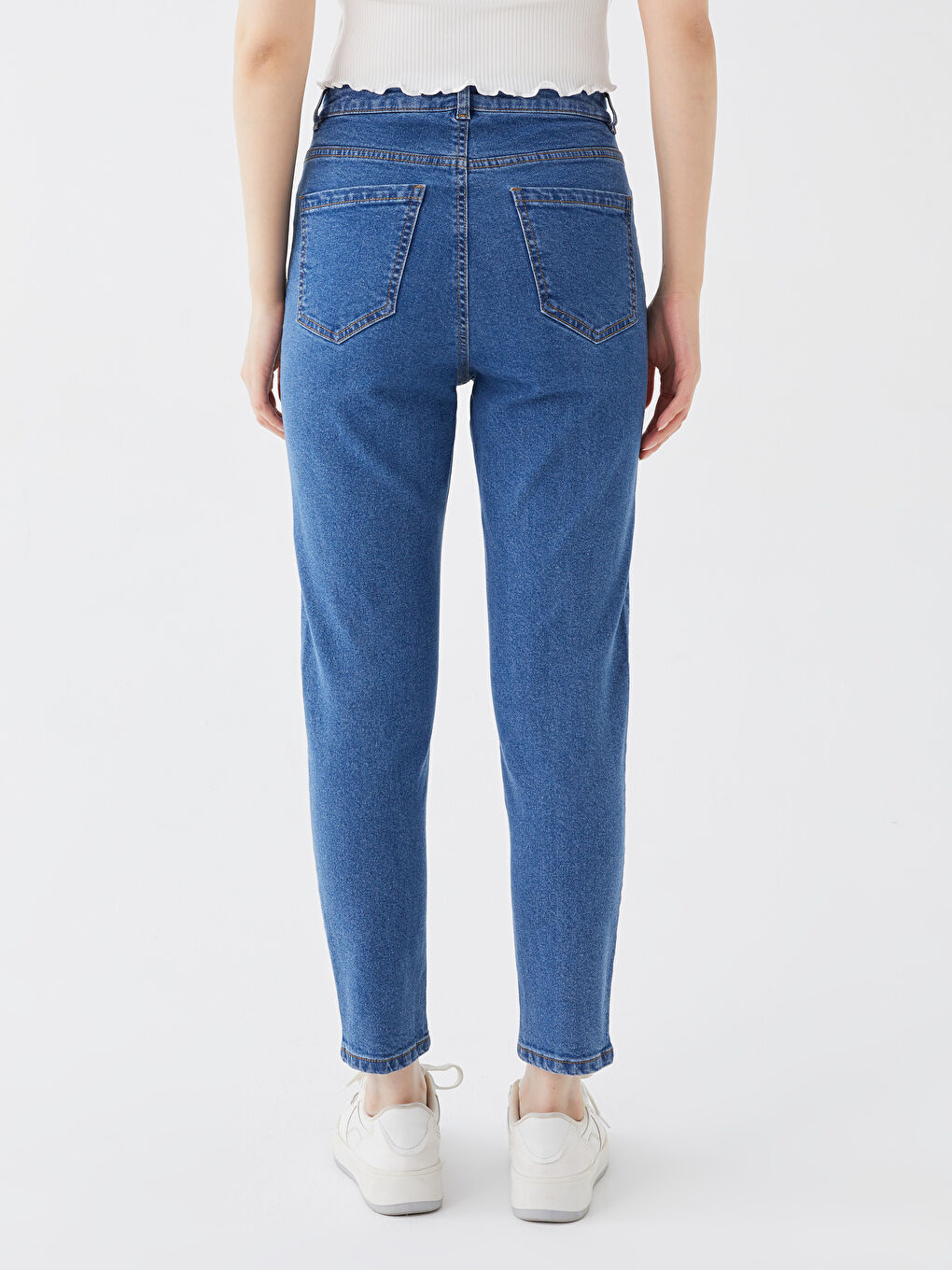 LCW Jeans High Waist Slim Mom Women's Jeans -S34361Z8-507