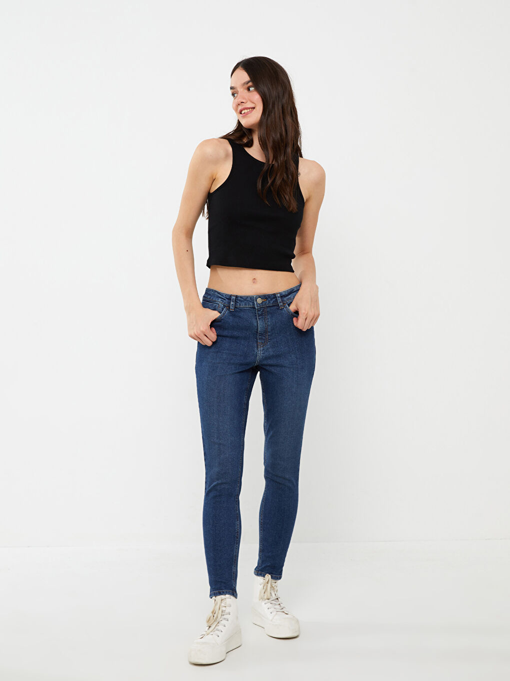 LCW Jeans High Waisted Push Up Women's Jeans -S34380Z8-507