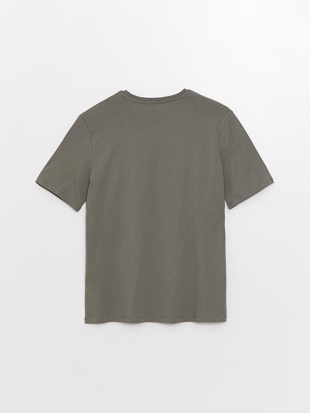 تيشيرت للرجال برقبة دائرية وأكمام قصيرة مصنوع من قطن ممشط ومطبوع-6