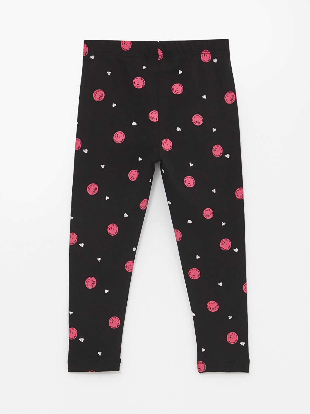 LCW baby Elasticated Waist Printed Baby Girls' Leggings -S34463Z1-LQJ