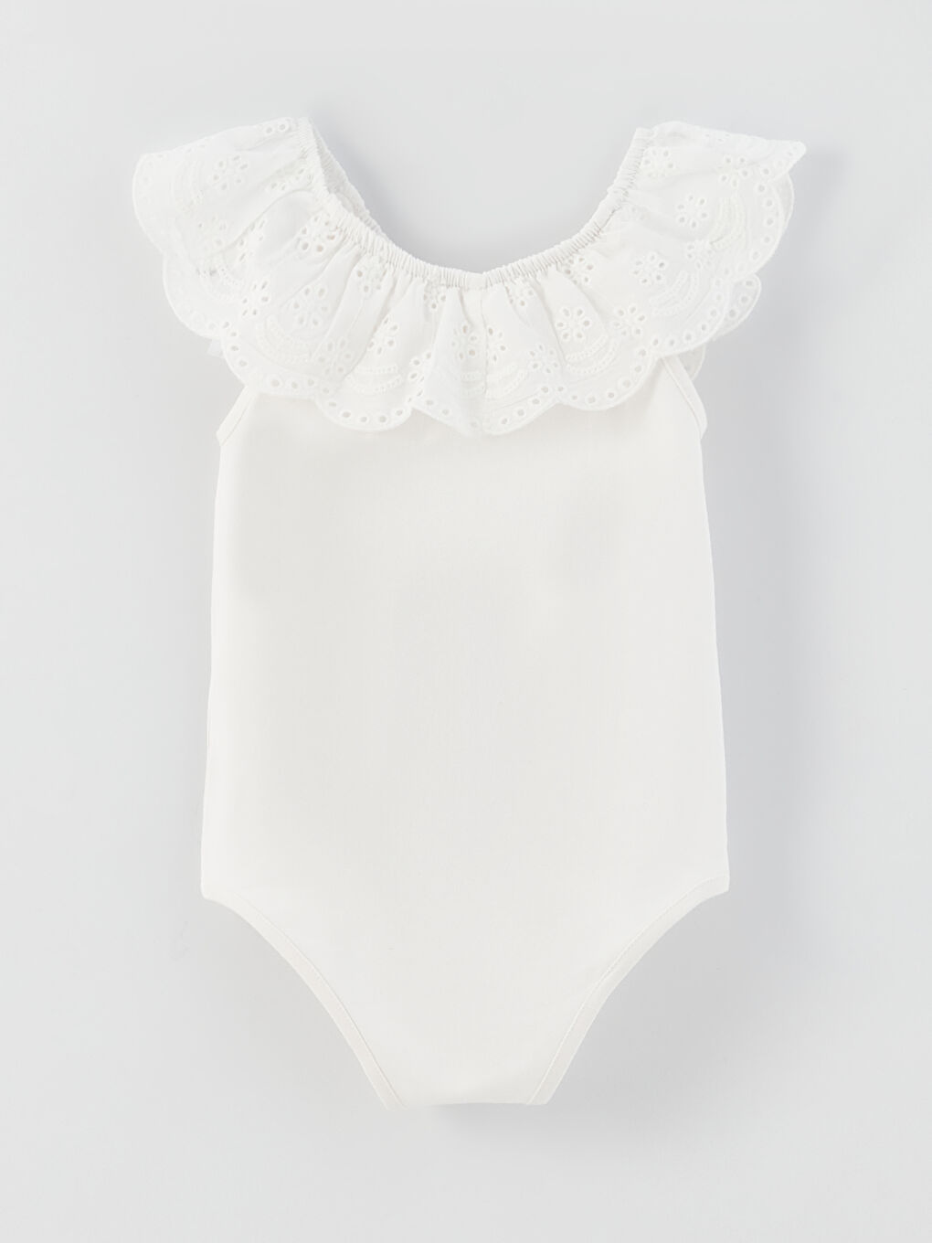 LC Waikiki Boat Neck Baby Girl Press Stud Press Stud Body -S34465Z1-FEU
