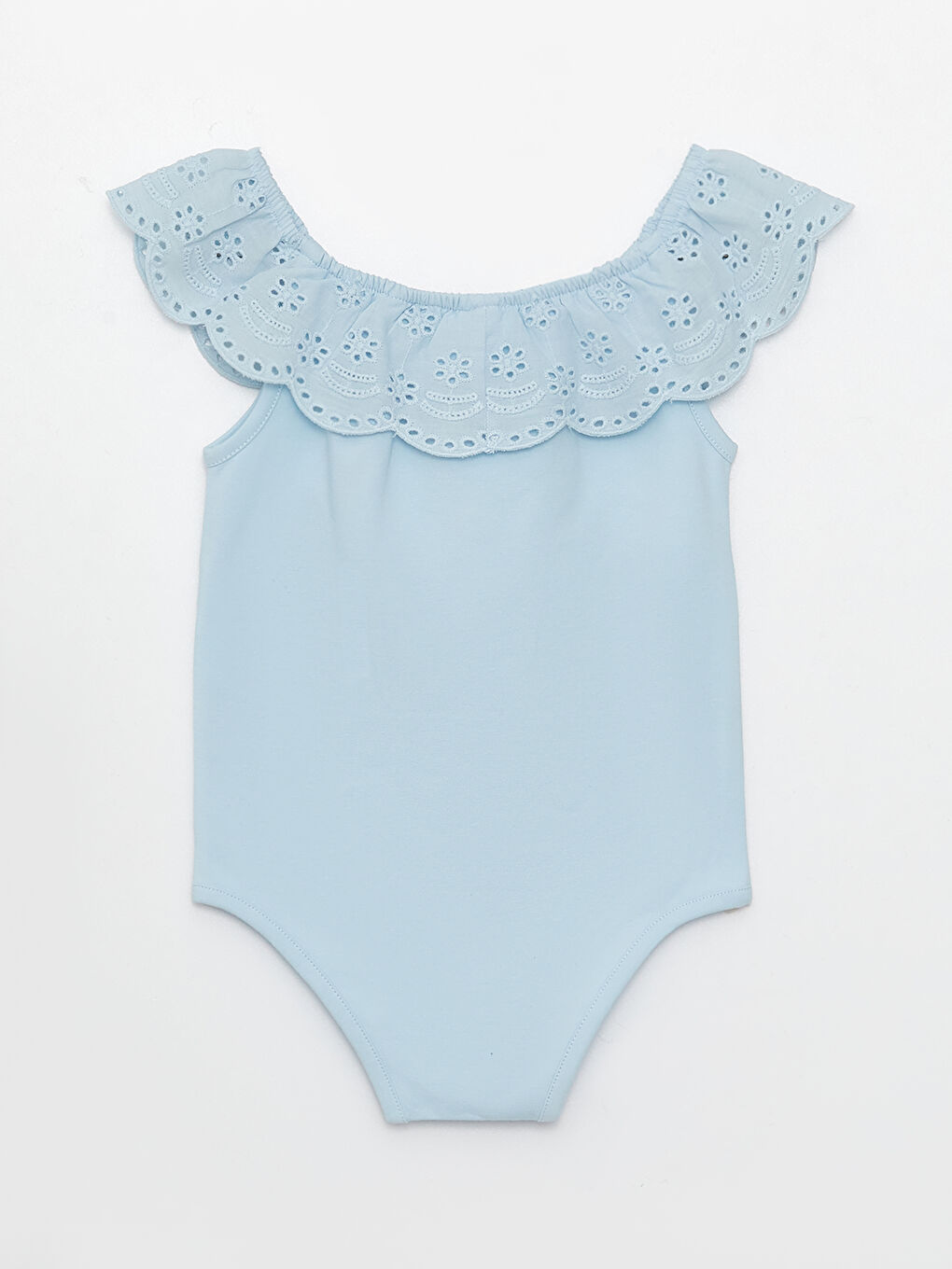 Boat Neck Baby Girl Press Stud Press Stud Body-1