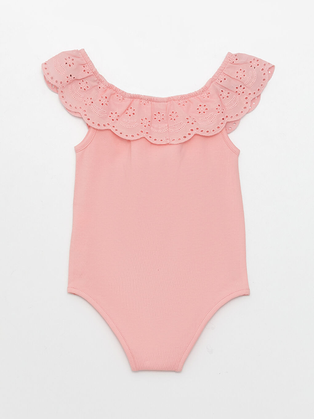 Boat Neck Baby Girl Press Stud Press Stud Body -S34465Z1-G5T