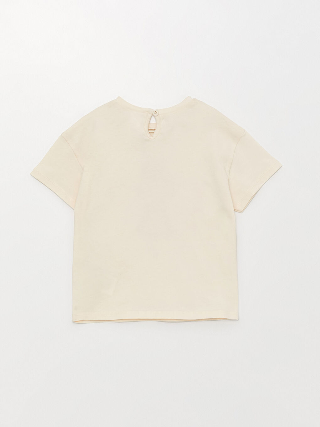 T-shirt pour Bébé Filles à Manches Courtes et Col Rond Imprimé-1