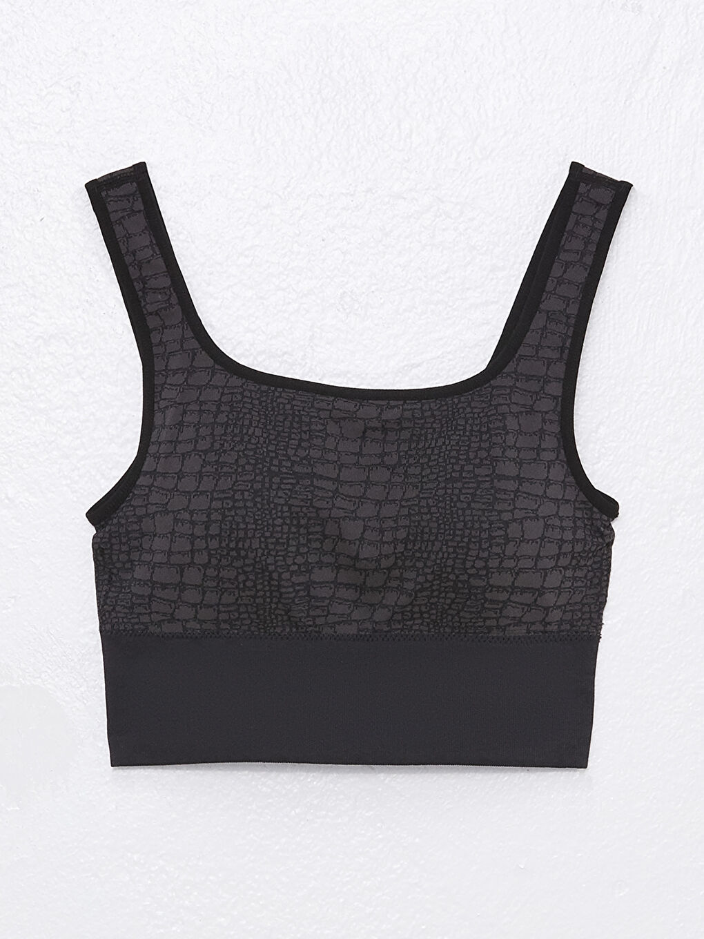 صدرية رياضية للسيدات بحمّالات وياقة على شكل حرف U ومطبوعة-5