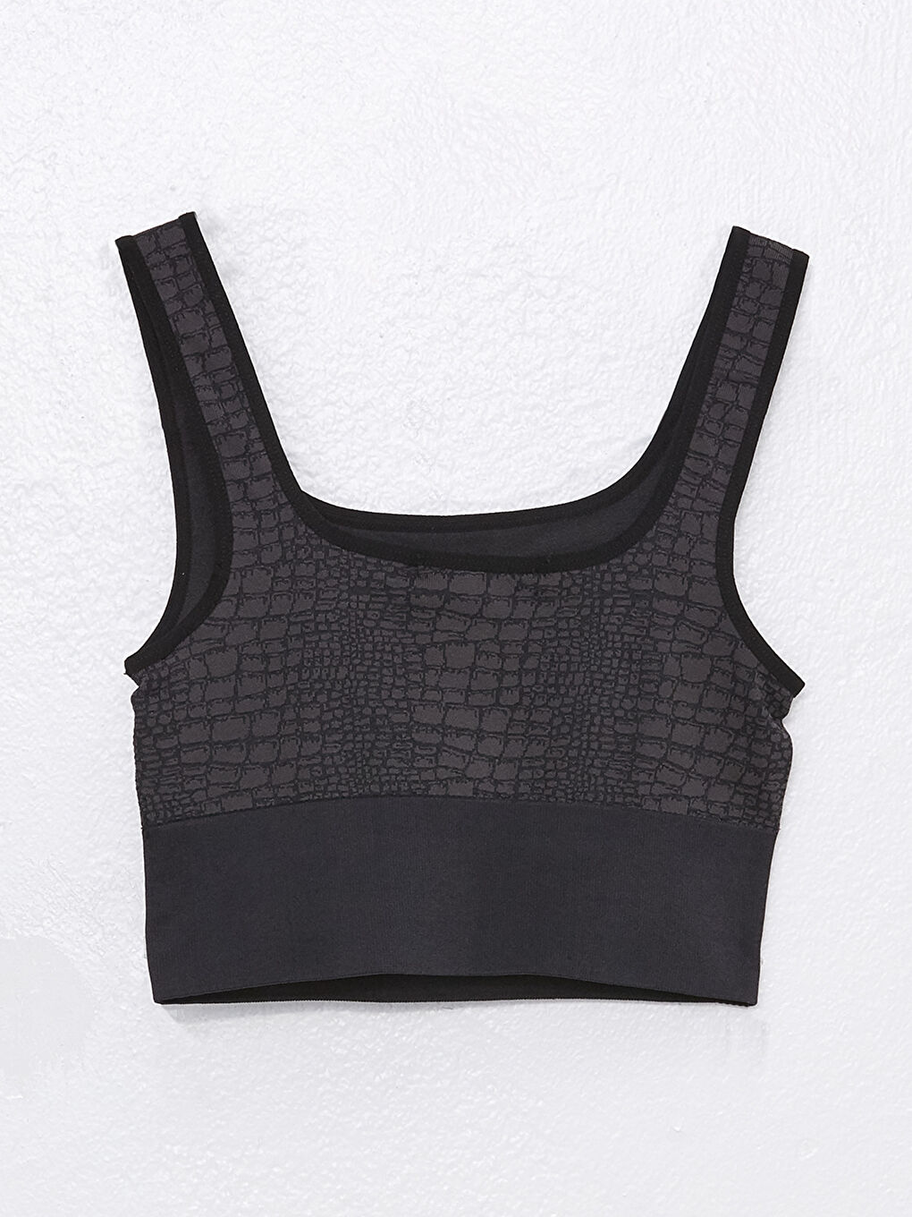 صدرية رياضية للسيدات بحمّالات وياقة على شكل حرف U ومطبوعة-6