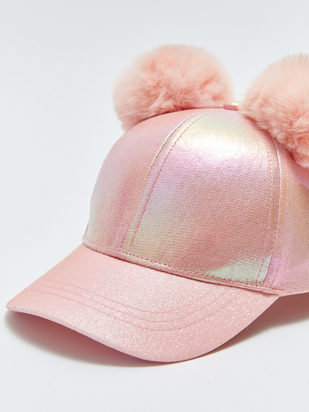 LCW ACCESSORIES Pom-Pom Detailed Girls' Baseball Cap -S34530Z4-R9A
