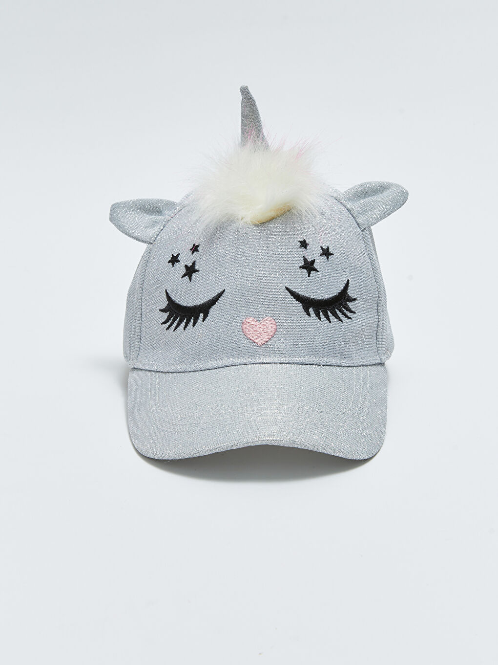 Casquette de Baseball avec Détails en Applique 3D pour Filles