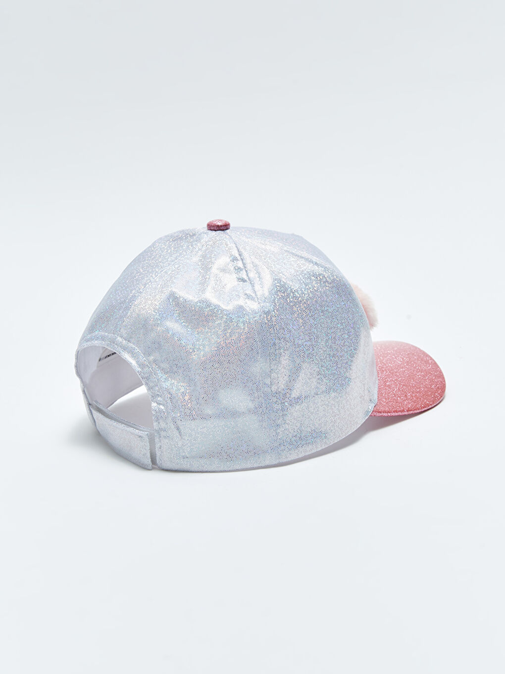 Gri Nakışlı Kız Çocuk Kep Şapka-3