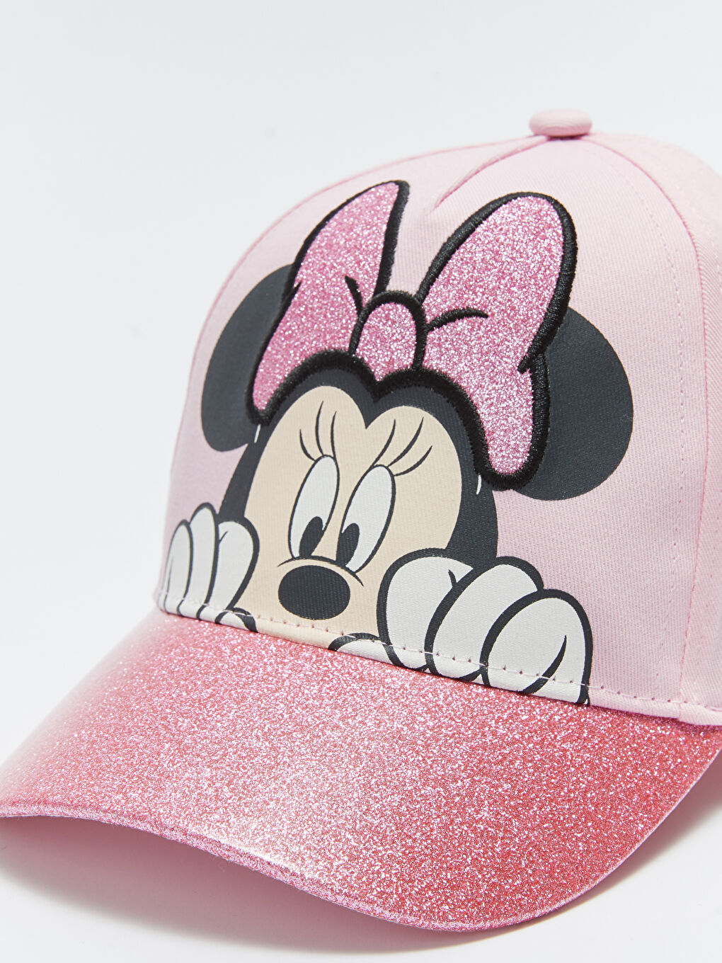 LCW ACCESSORIES Minnie Mouse Printed Girls' Baseball Cap -S34543Z4-JH4