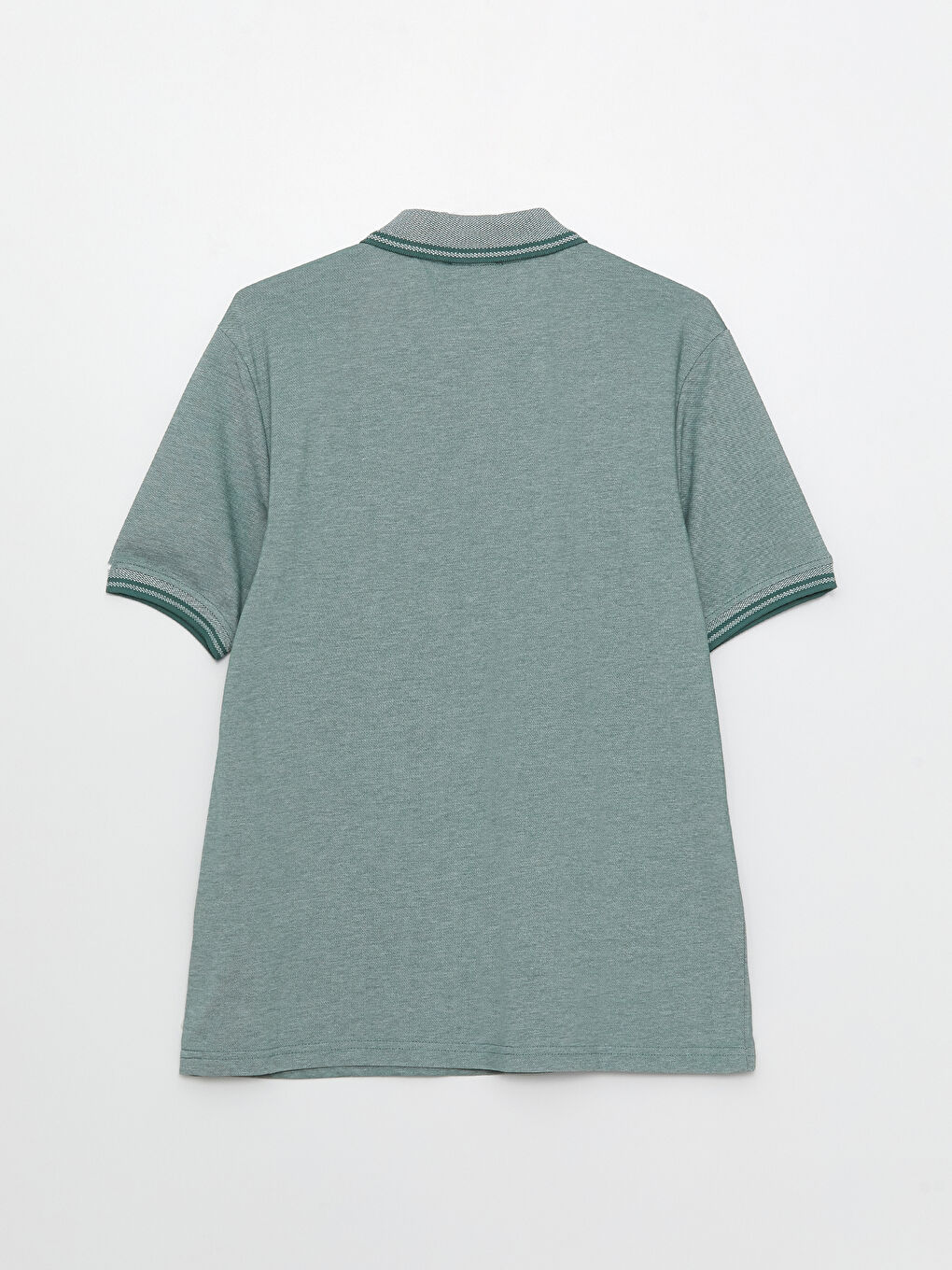 Polo Neck Short Sleeve Men's T-Shirt-7