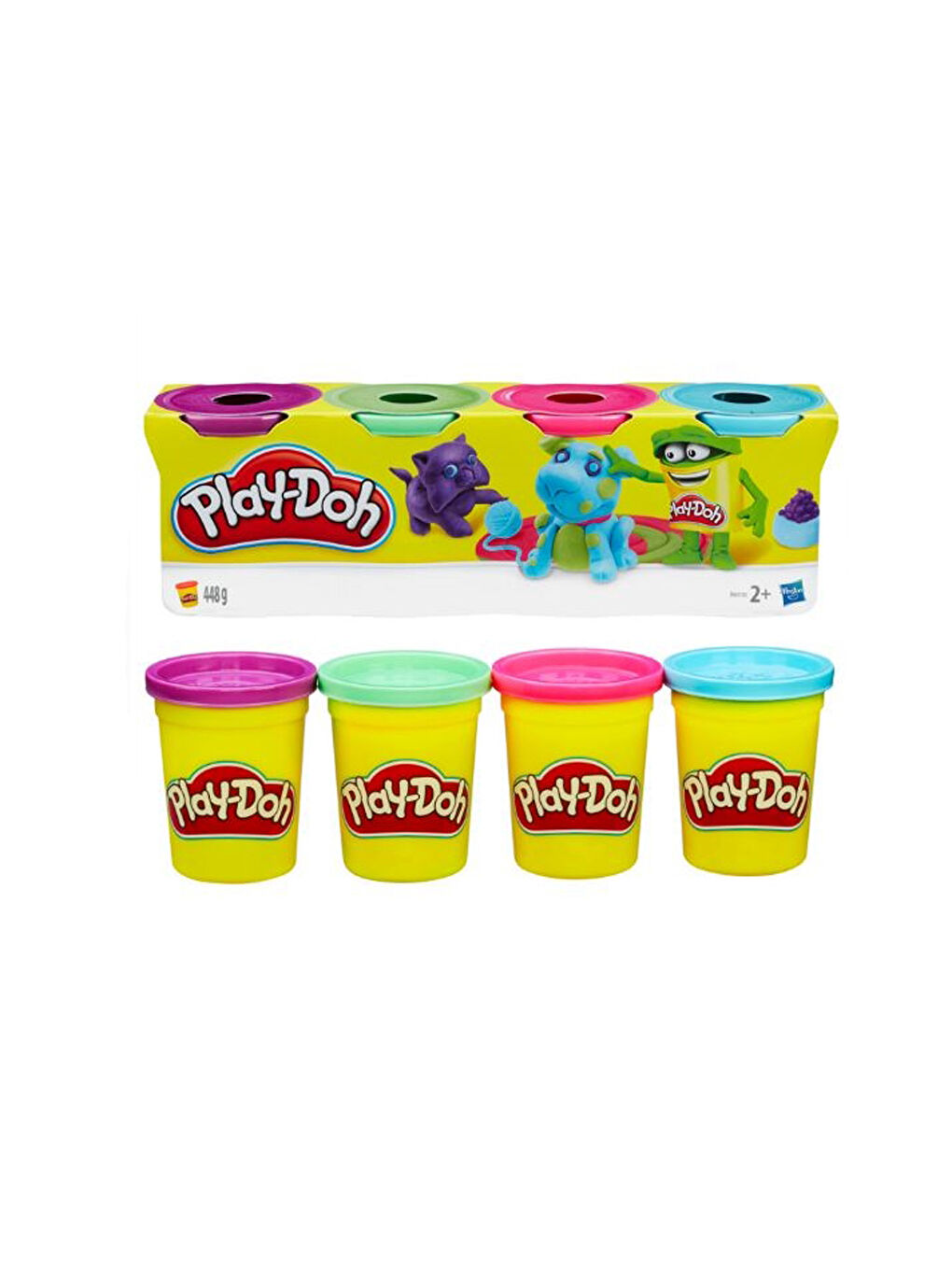 Play Doh Plastelin 4 Pakovanja 448 Gr