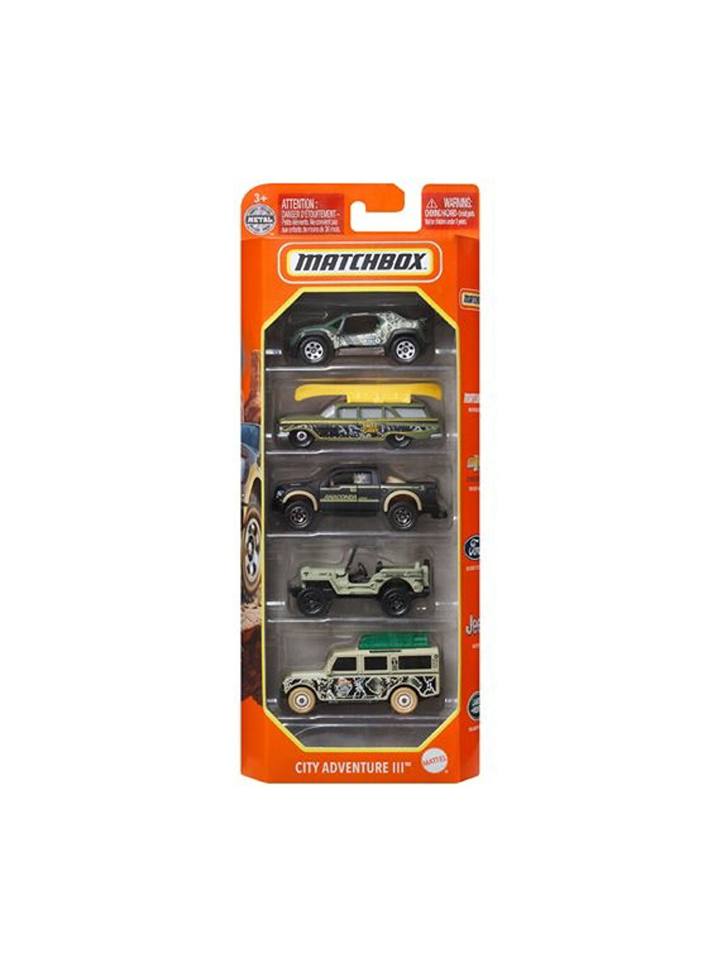 Set de Vehicule de Jucărie de 5-8