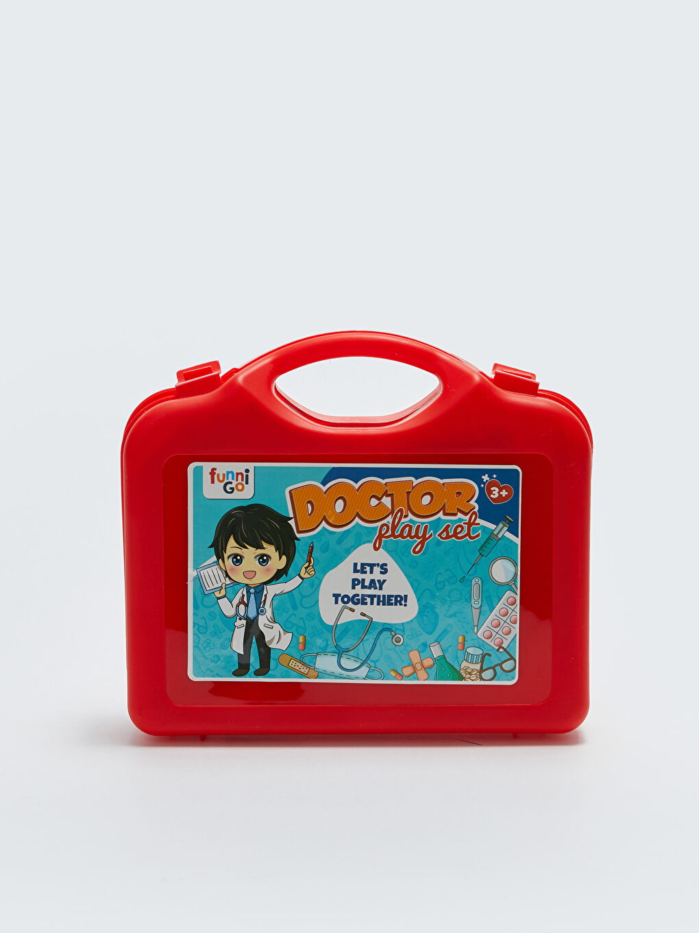 Çantalı Oyuncak Doktor Seti