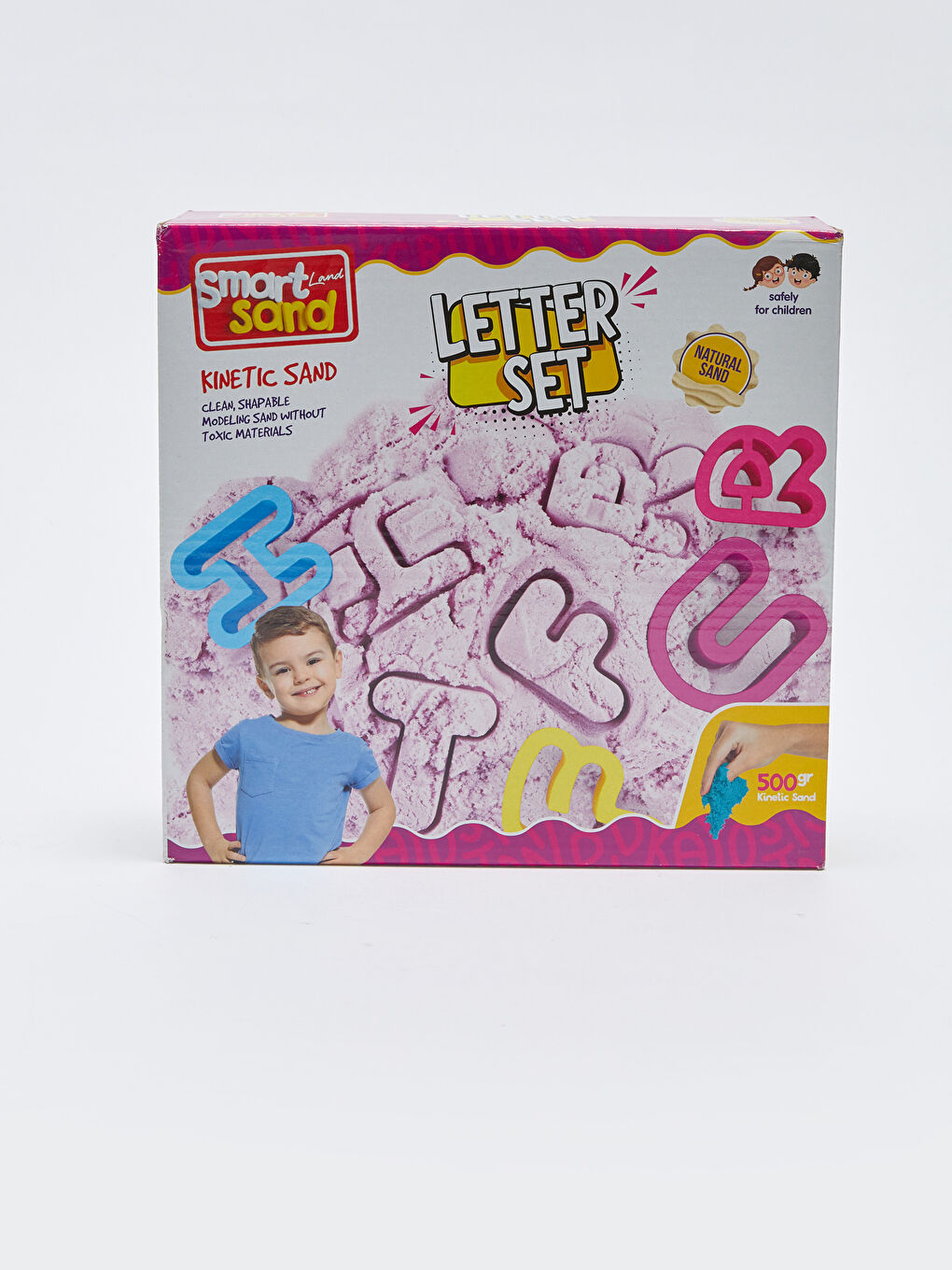 Harf Temalı Kinetik Oyun Kum Seti