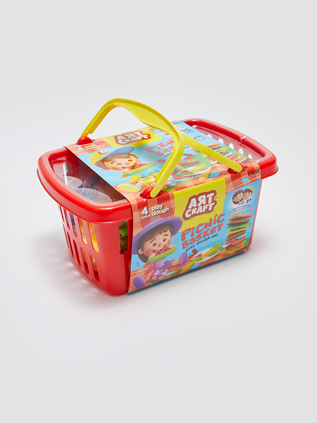 4 Colored Modeling Clay Set