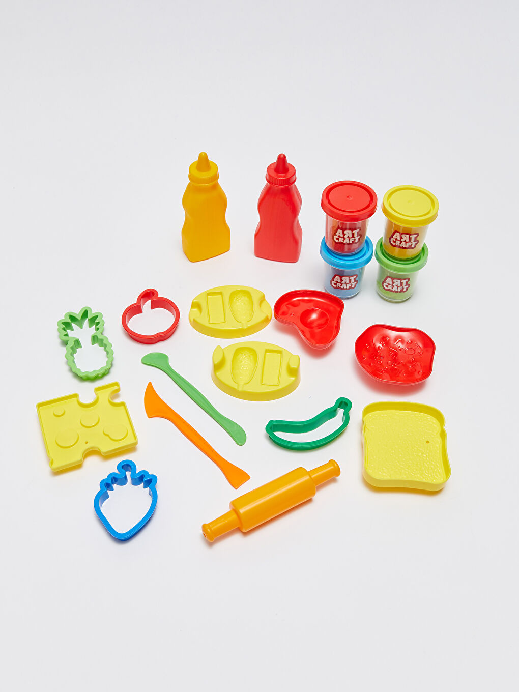 4 Colored Modeling Clay Set-1