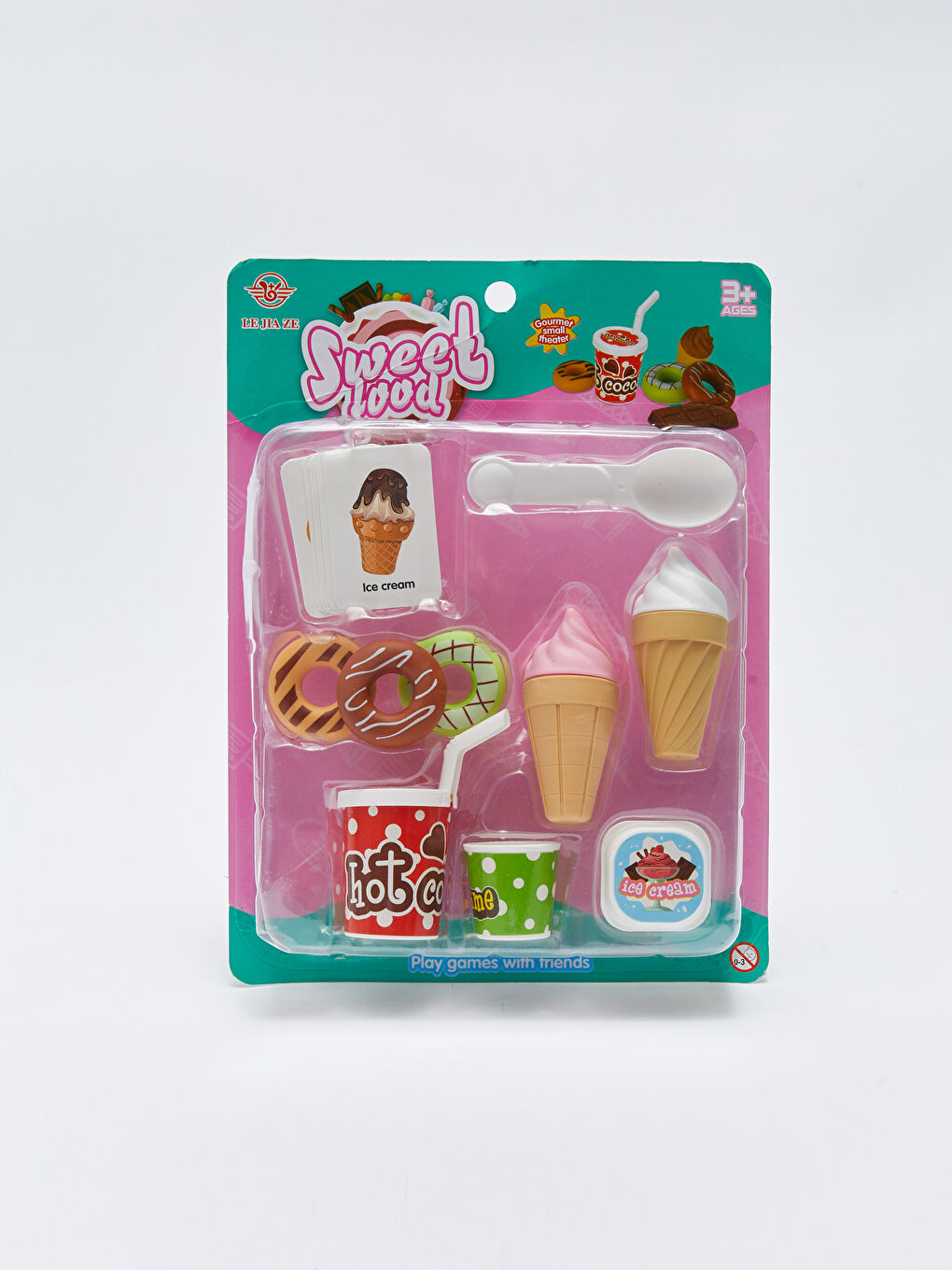 Kız Çocuk Oyuncak Dondurma Seti-1