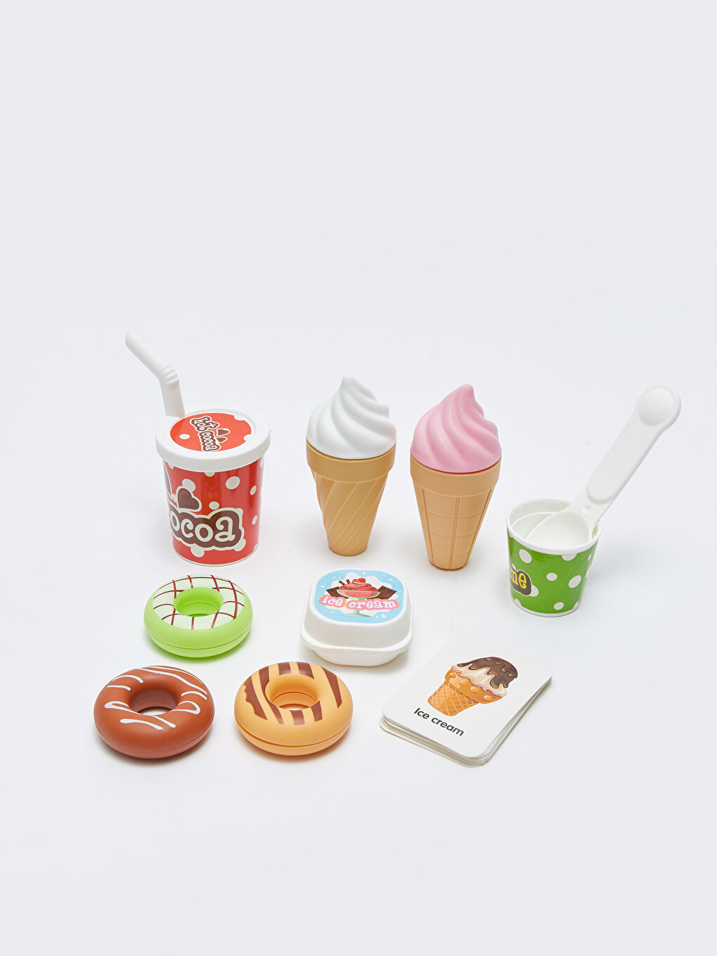 Kız Çocuk Oyuncak Dondurma Seti-2