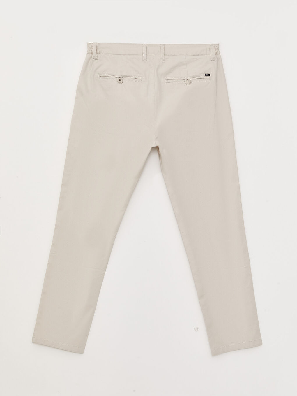 Bej Slim Fit Armürlü Erkek Pantolon-6