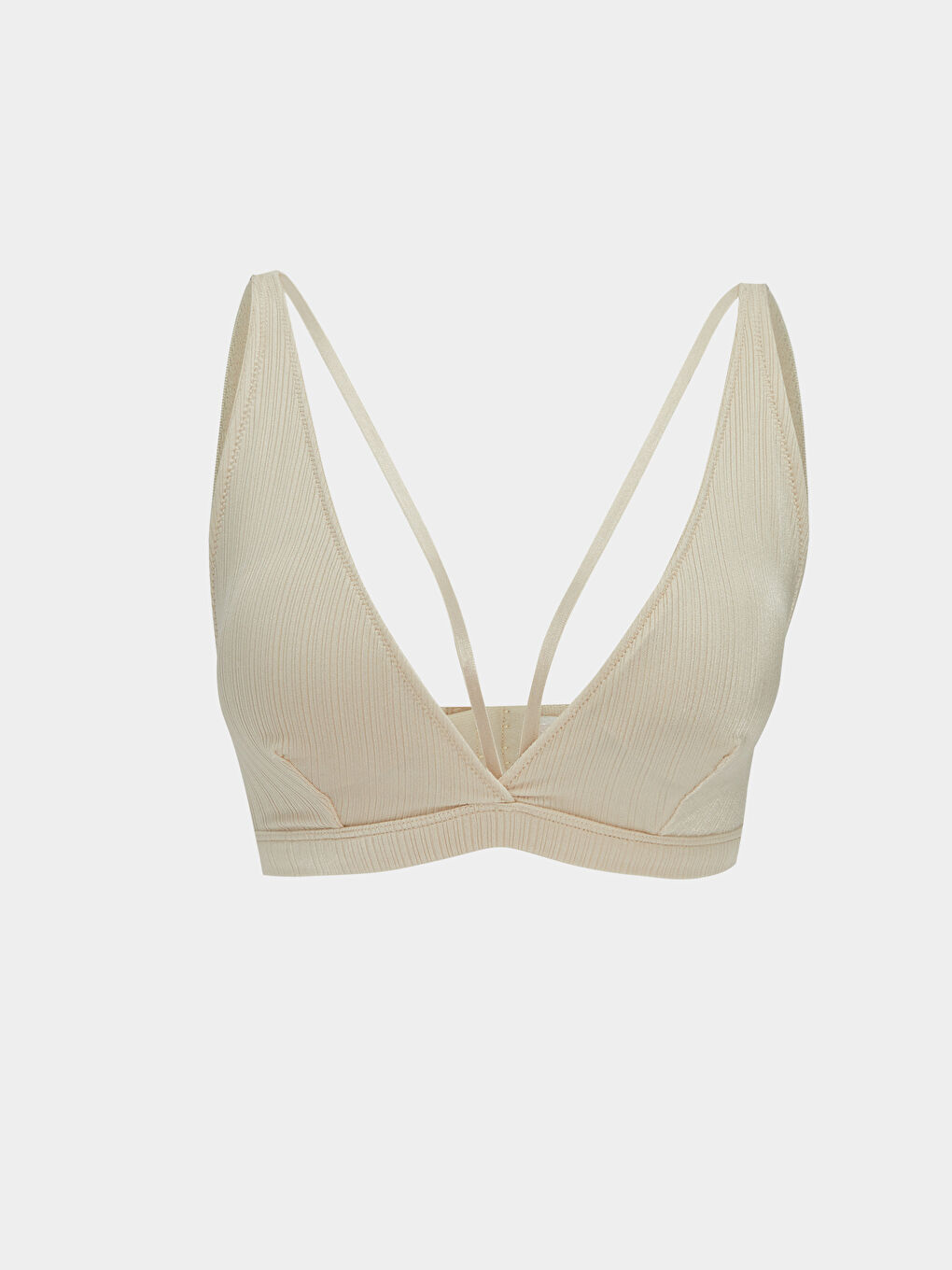Underwire Unfilled Piping Detailed Bralet -S34816Z8-G0H