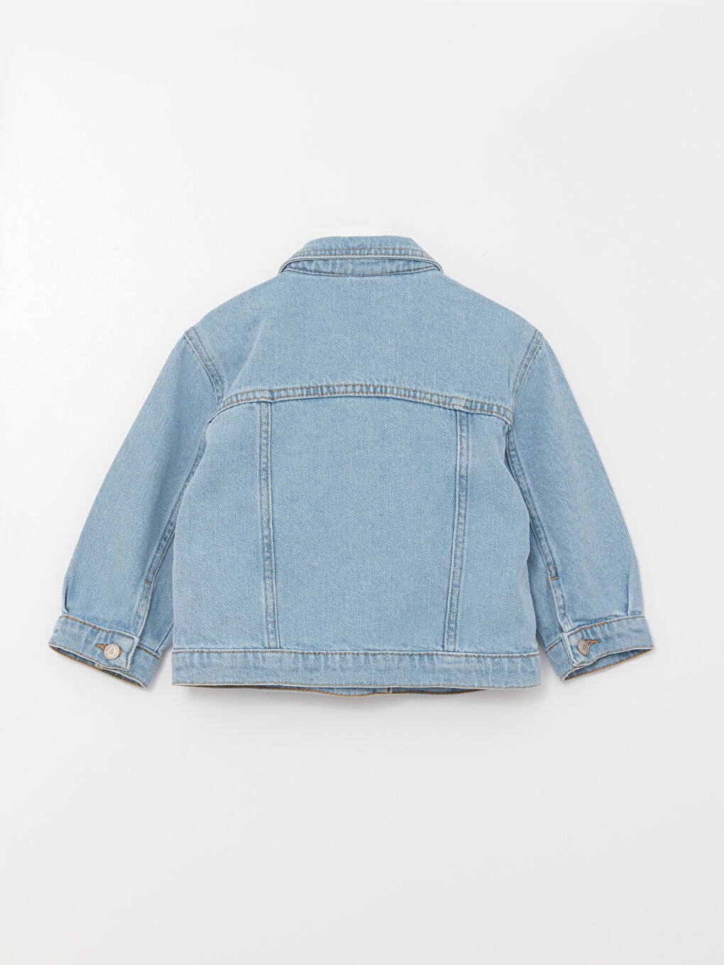 LCW baby Basic Shirt Collar Baby Girl Jean Jacket -S34876Z1-311