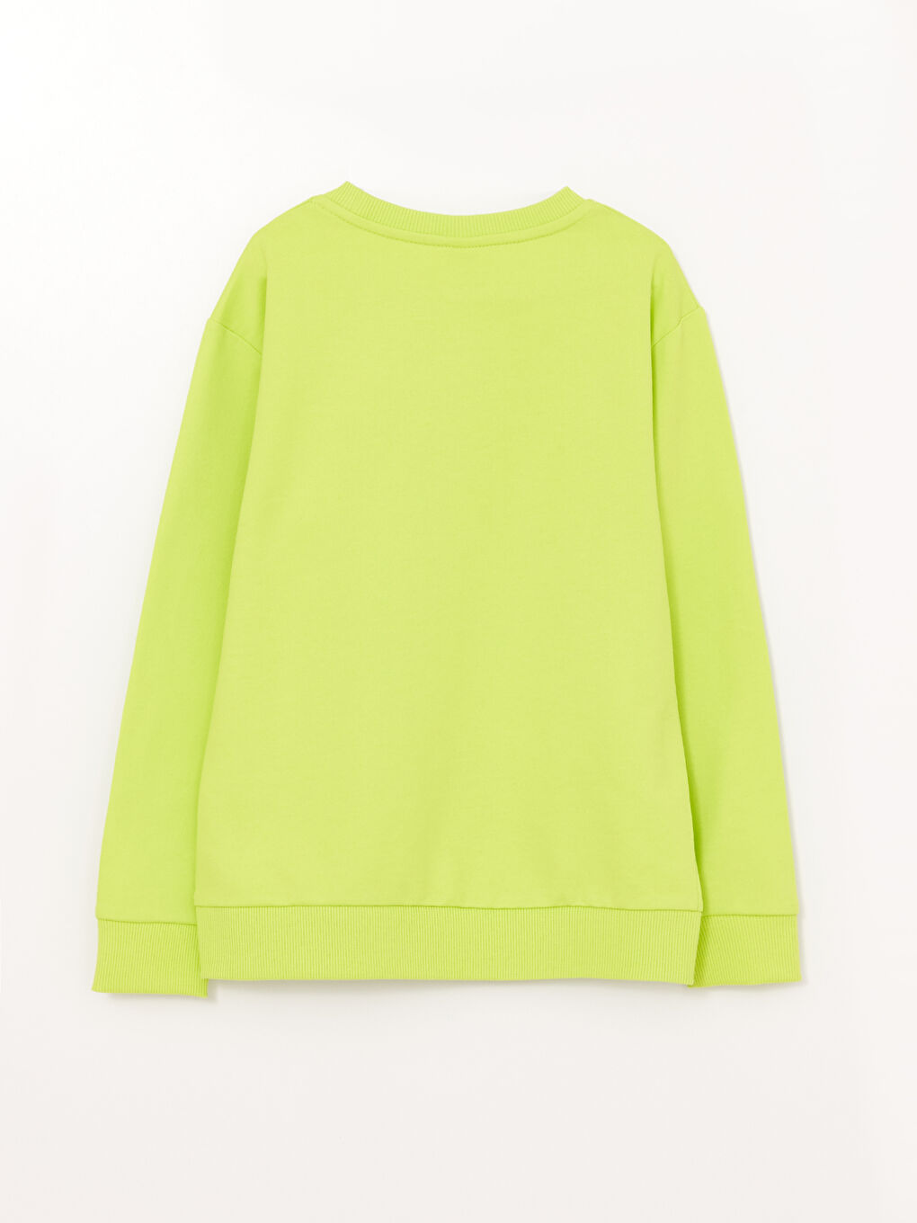 Crew Neck Printed Long Sleeve Boys' Sweatshirt-4