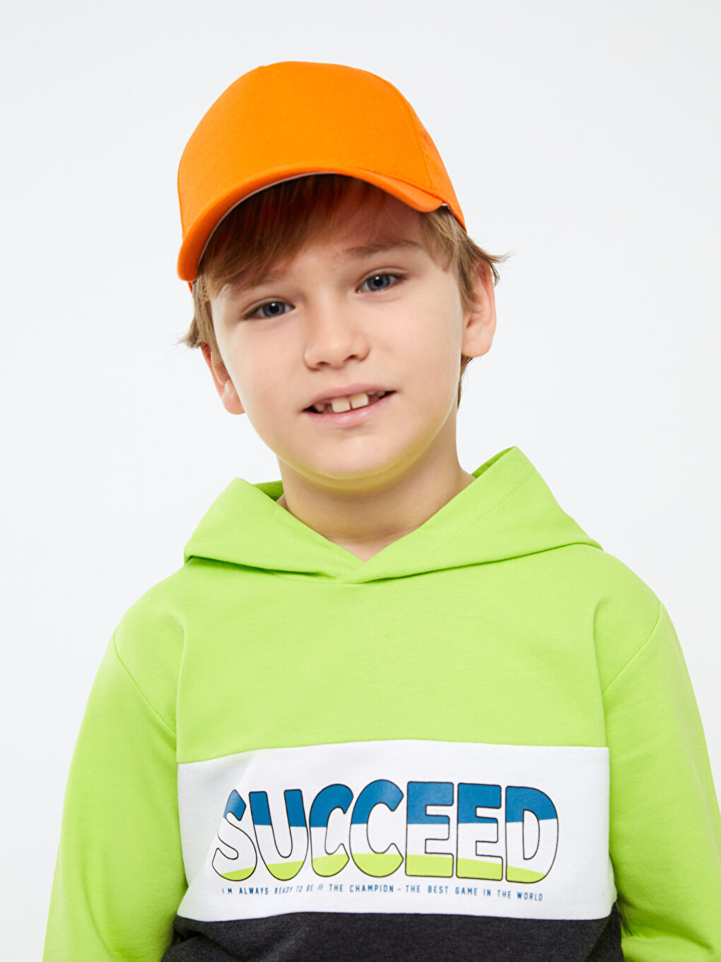 Hooded Printed Long Sleeve Boys' Sweatshirt -S34926Z4-JSZ