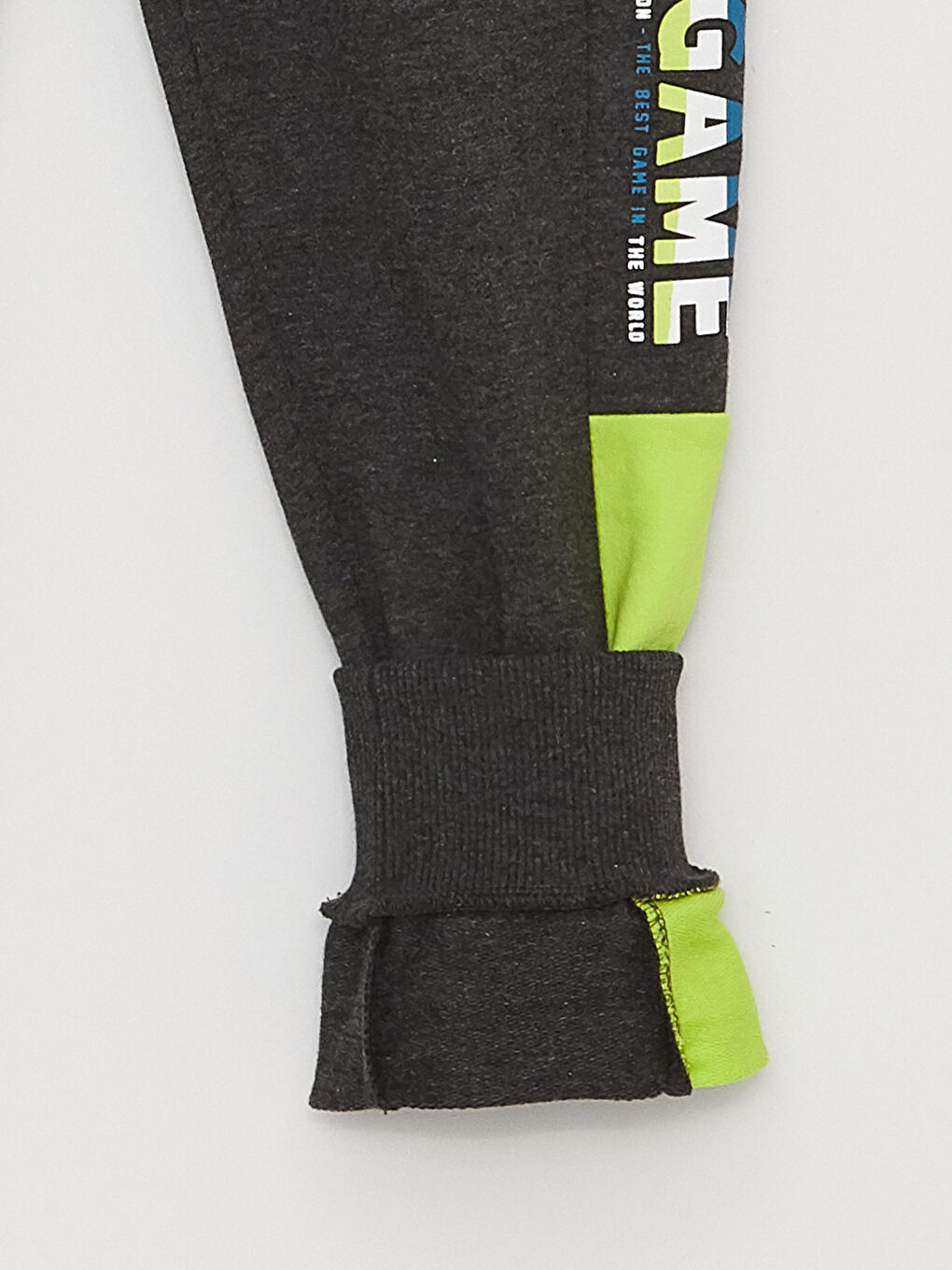 بنطلون رياضي للأولاد بطبعة بخصر مرن-1