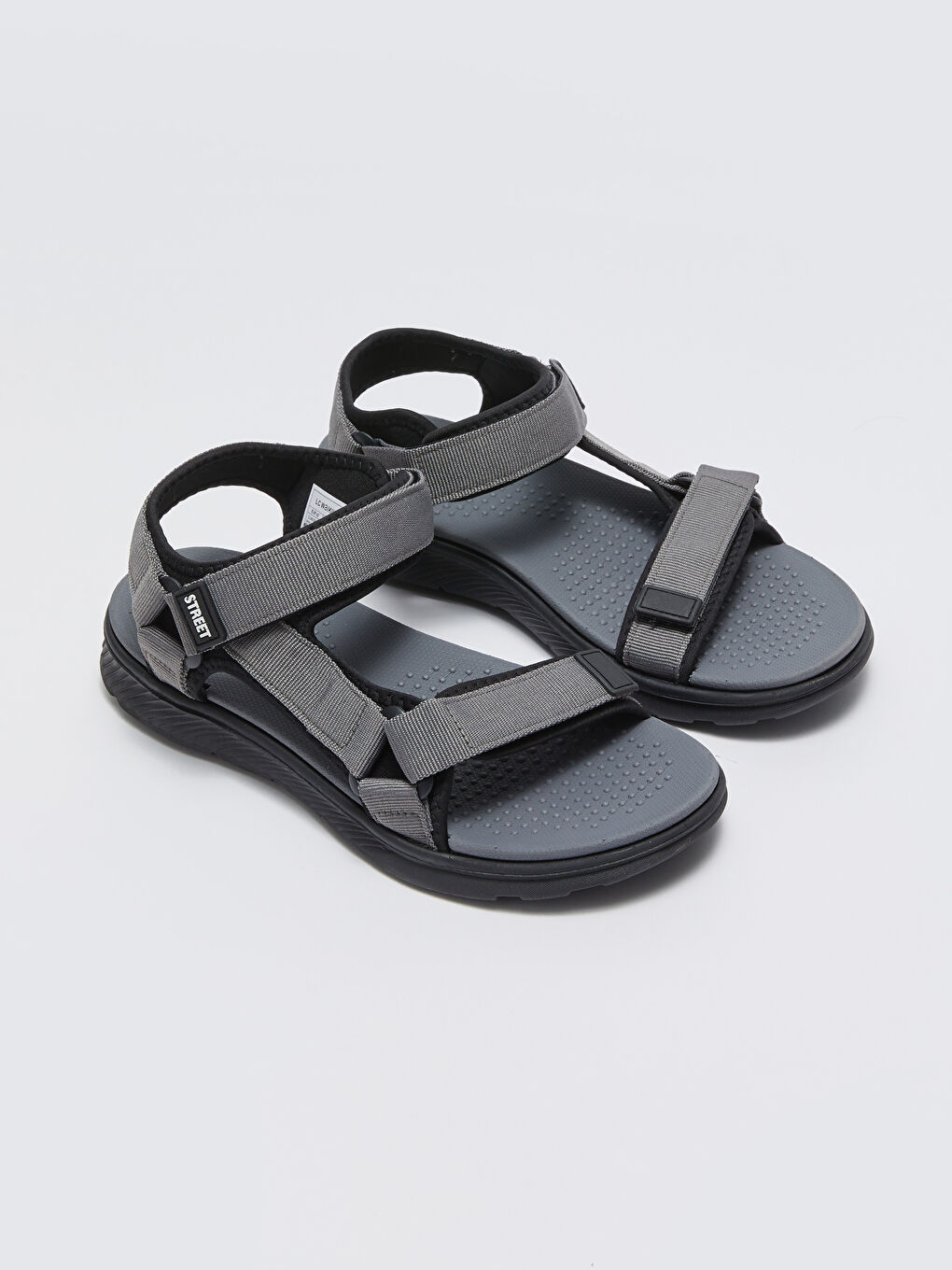 Hook and Loop Fastening Men's Sandal