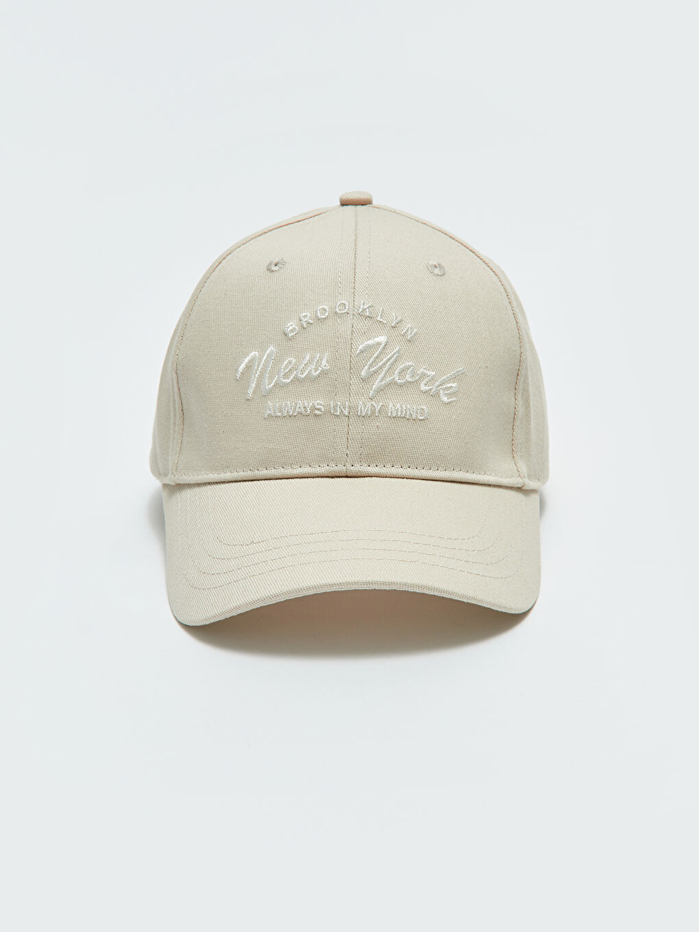 Gri Nakışlı Kadın Kep Şapka-3