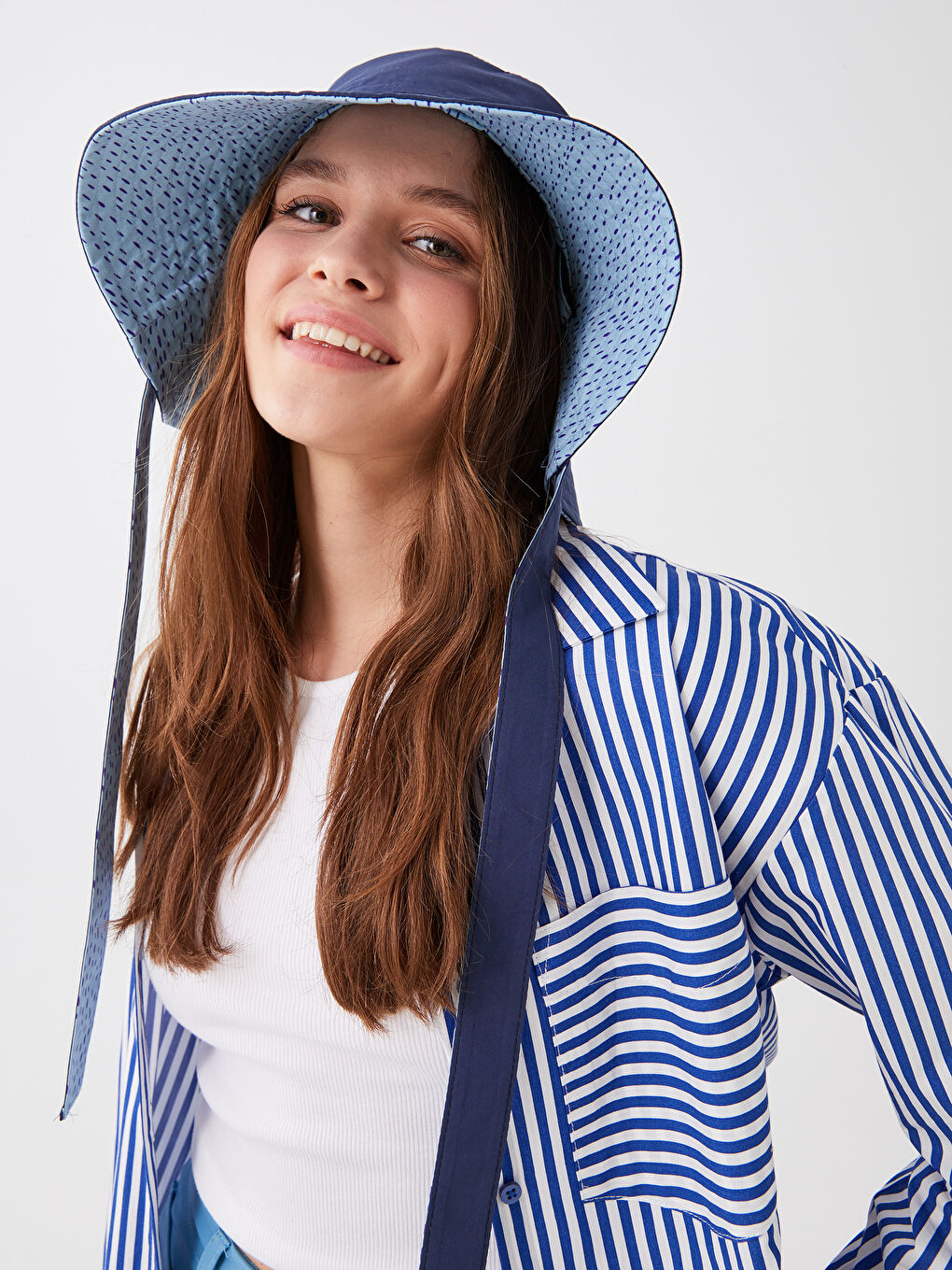 Chapeau Bob Réversible pour Femmes-2