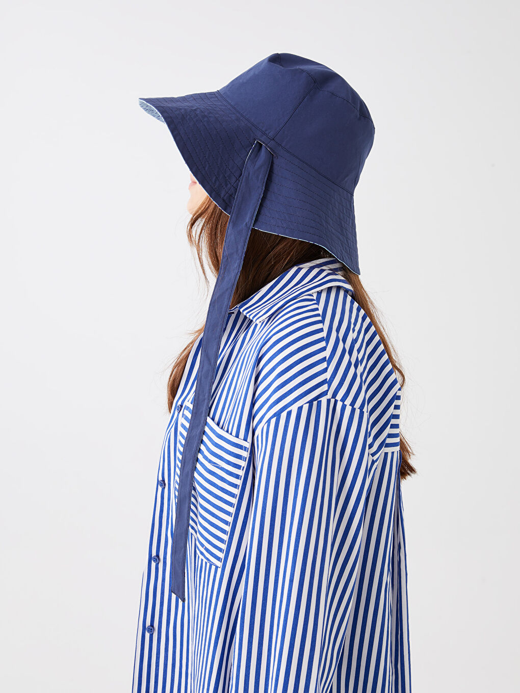 Chapeau Bob Réversible pour Femmes-3