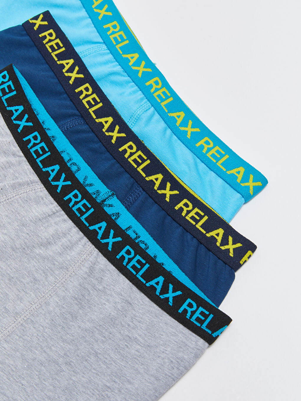 Gri Baskılı Pamuklu Erkek Çocuk Boxer 3'lü-2