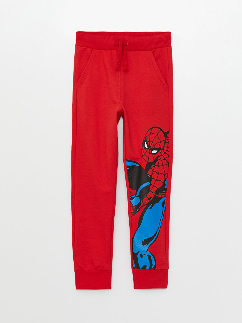 Elasticated Waist Spider-Man Printed Boys' Jogger Sweatpants