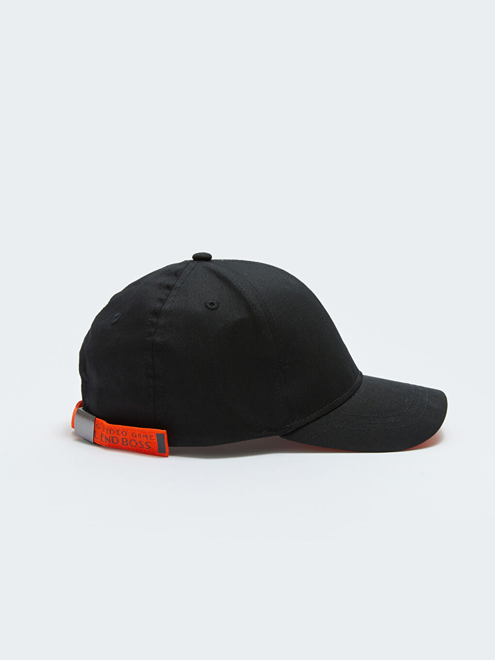 Siyah Baskılı Erkek Çocuk Kep Şapka-2