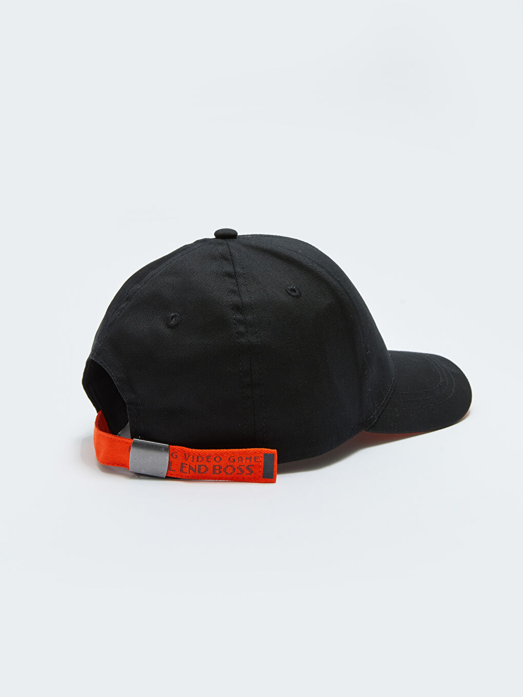 Siyah Baskılı Erkek Çocuk Kep Şapka-3