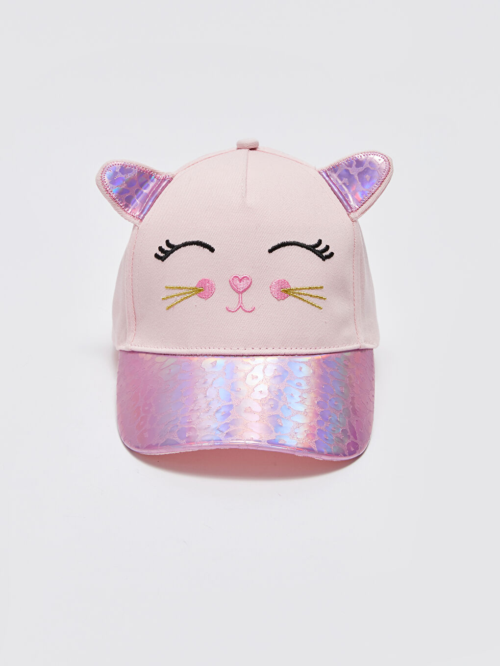 3D Applique Detailed Girls' Baseball Cap Hat