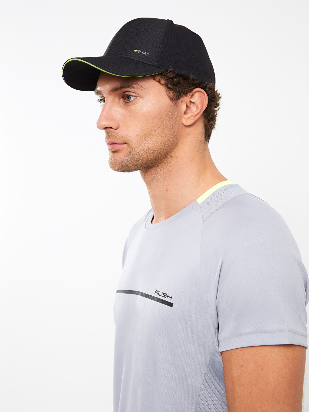 Siyah Baskılı Erkek Kep Şapka