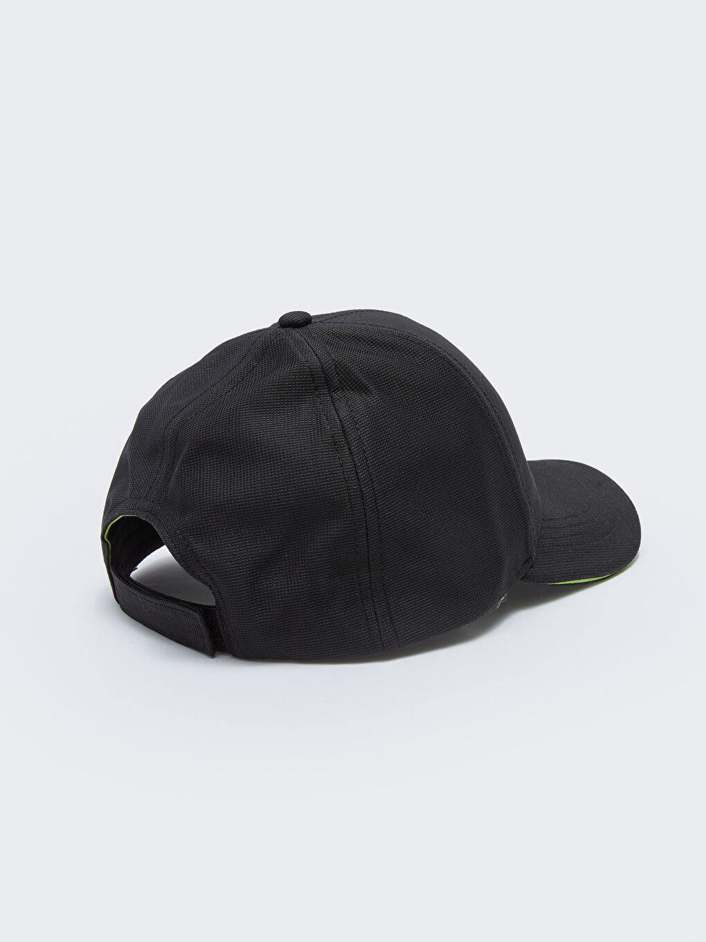 Siyah Baskılı Erkek Kep Şapka-5
