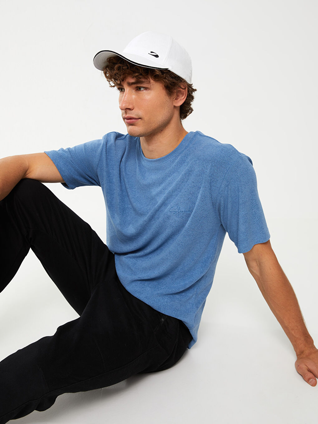 Ерлерге арналған кестеленген кепка қалпақ